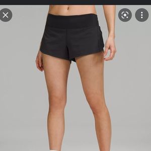 Lululemon speed up shorts